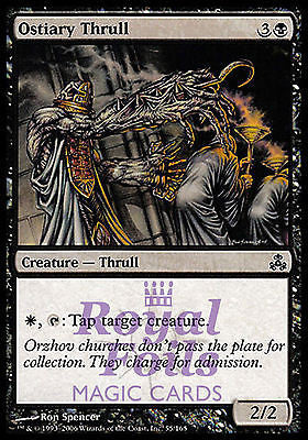**4x FOIL Ostiary Thrull** GPT MTG Guildpact Common MINT black white **4x FOIL Ostiary Thrull** GPT MTG Guildpact Common MINT black white