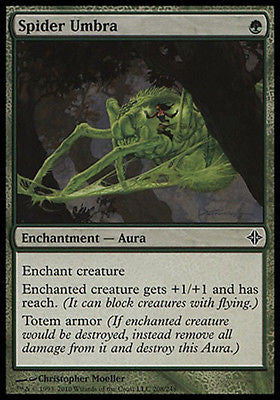 **1x FOIL Spider Umbra** ROE MTG Rise of Eldrazi Common MINT green **1x FOIL Spider Umbra** ROE MTG Rise of Eldrazi Common MINT green