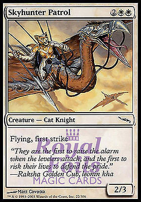 **4x FOIL Skyhunter Patrol** MDN MTG Mirrodin Common MINT white **4x FOIL Skyhunter Patrol** MDN MTG Mirrodin Common MINT white