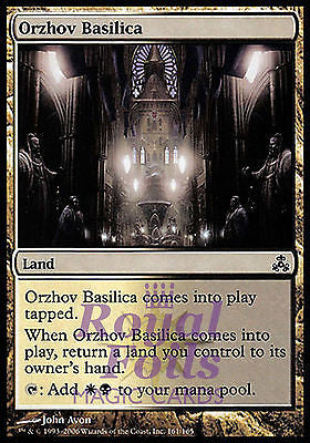 Orzhov Basilica 1x FOIL GPT MTG Guildpact Common MINT white black land Orzhov Basilica 1x FOIL GPT MTG Guildpact Common MINT white black land
