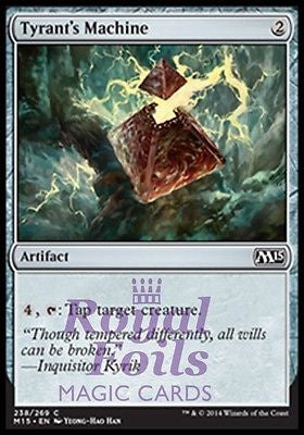 **4x FOIL Tyrant's Machine** MTG M15 Core Set Common MINT artifact **4x FOIL Tyrant's Machine** MTG M15 Core Set Common MINT artifact