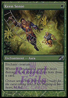 **1x FOIL Keen Sense** PLC MTG Planar Chaos Uncommon NM green **1x FOIL Keen Sense** PLC MTG Planar Chaos Uncommon NM green