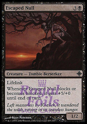 **2x FOIL Escaped Null ROE MTG Rise of Eldrazi Uncommon MINT black **2x FOIL Escaped Null ROE MTG Rise of Eldrazi Uncommon MINT black