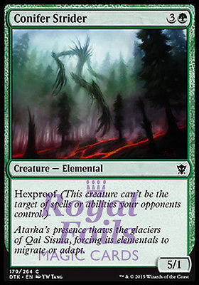 **4x FOIL Conifer Strider* DTK MTG Dragons of Tarkir Common MINT green **4x FOIL Conifer Strider* DTK MTG Dragons of Tarkir Common MINT green