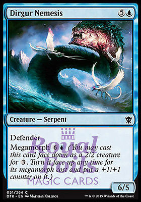 Dirgur Nemesis 4x FOIL DTK MTG Dragons of Tarkir Common MINT blue Dirgur Nemesis 4x FOIL DTK MTG Dragons of Tarkir Common MINT blue