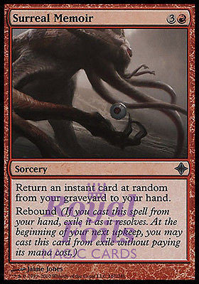 Surreal Memoir 2x FOIL ROE MTG Rise of Eldrazi Uncommon MINT red Surreal Memoir 2x FOIL ROE MTG Rise of Eldrazi Uncommon MINT red