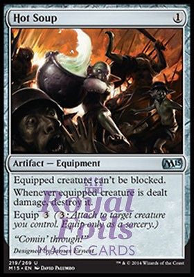 Hot Soup 1x FOIL MTG M15 Core Set Uncommon MINT artifact Hot Soup 1x FOIL MTG M15 Core Set Uncommon MINT artifact