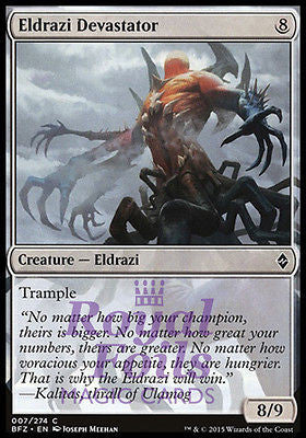**1x FOIL Eldrazi Devastator** BFZ MTG Battle for Zendikar Common NM colorless **1x FOIL Eldrazi Devastator** BFZ MTG Battle for Zendikar Common NM colorless
