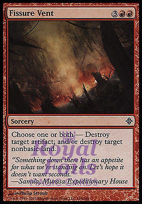 **4x FOIL Fissure Vent** ROE MTG Rise of Eldrazi Common MINT red **4x FOIL Fissure Vent** ROE MTG Rise of Eldrazi Common MINT red