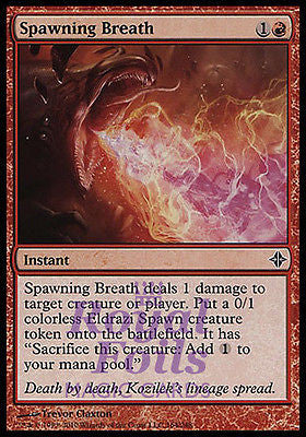 **1x FOIL Spawning Breath** ROE MTG Rise of Eldrazi Common MINT red **1x FOIL Spawning Breath** ROE MTG Rise of Eldrazi Common MINT red