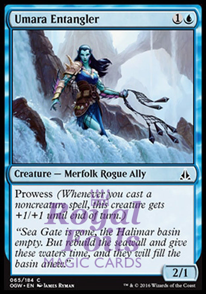 Umara Entangler 4x FOIL OGW MTG Oath of the Gatewatch Common MINT blue Umara Entangler 4x FOIL OGW MTG Oath of the Gatewatch Common MINT blue