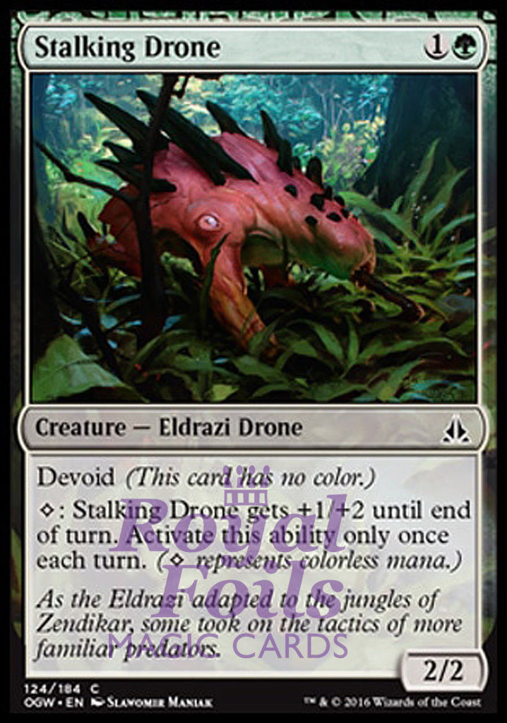 **4x FOIL Stalking Drone** OGW MTG Oath of the Gatewatch Common 2 MT 2 NM+ green **4x FOIL Stalking Drone** OGW MTG Oath of the Gatewatch Common 2 MT 2 NM+ green