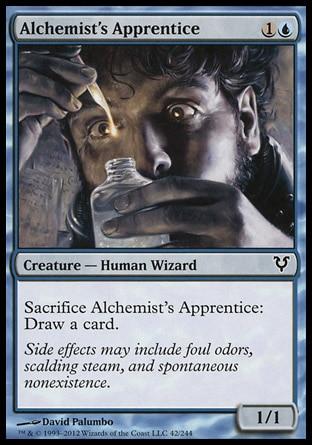 Alchemist's Apprentice 3x FOIL AVR MTG Avacyn Restored Common MINT blue Alchemist's Apprentice 3x FOIL AVR MTG Avacyn Restored Common MINT blue