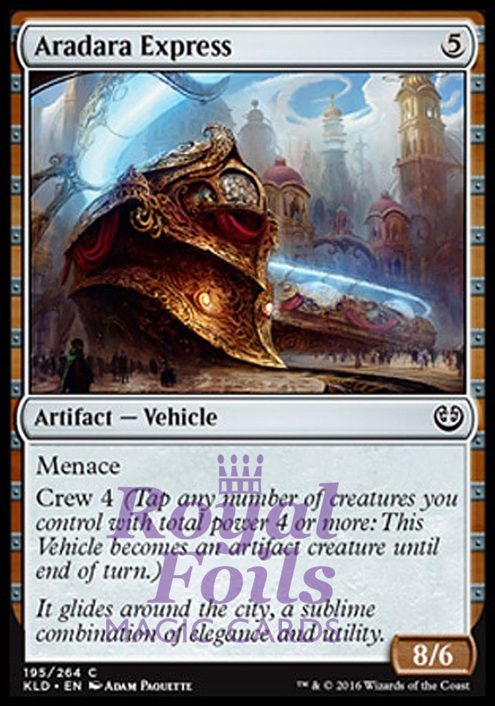 Aradara Express 2x FOIL KLD MTG Kaladesh Common MINT artifact Aradara Express 2x FOIL KLD MTG Kaladesh Common MINT artifact
