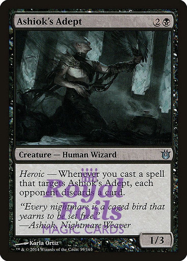 Ashiok's Adept 2x FOIL BNG MTG Born of the Gods Uncommon MINT black Ashiok's Adept 2x FOIL BNG MTG Born of the Gods Uncommon MINT black