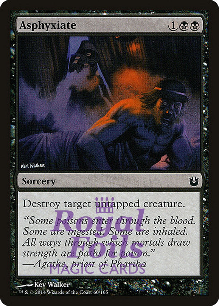 Asphyxiate 4x FOIL BNG MTG Born of the Gods Common MINT black Asphyxiate 4x FOIL BNG MTG Born of the Gods Common MINT black