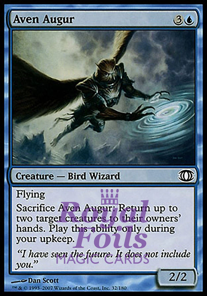 Aven Augur 4x FOIL FUT MTG Future Sight Common NM+ blue Aven Augur 4x FOIL FUT MTG Future Sight Common NM+ blue