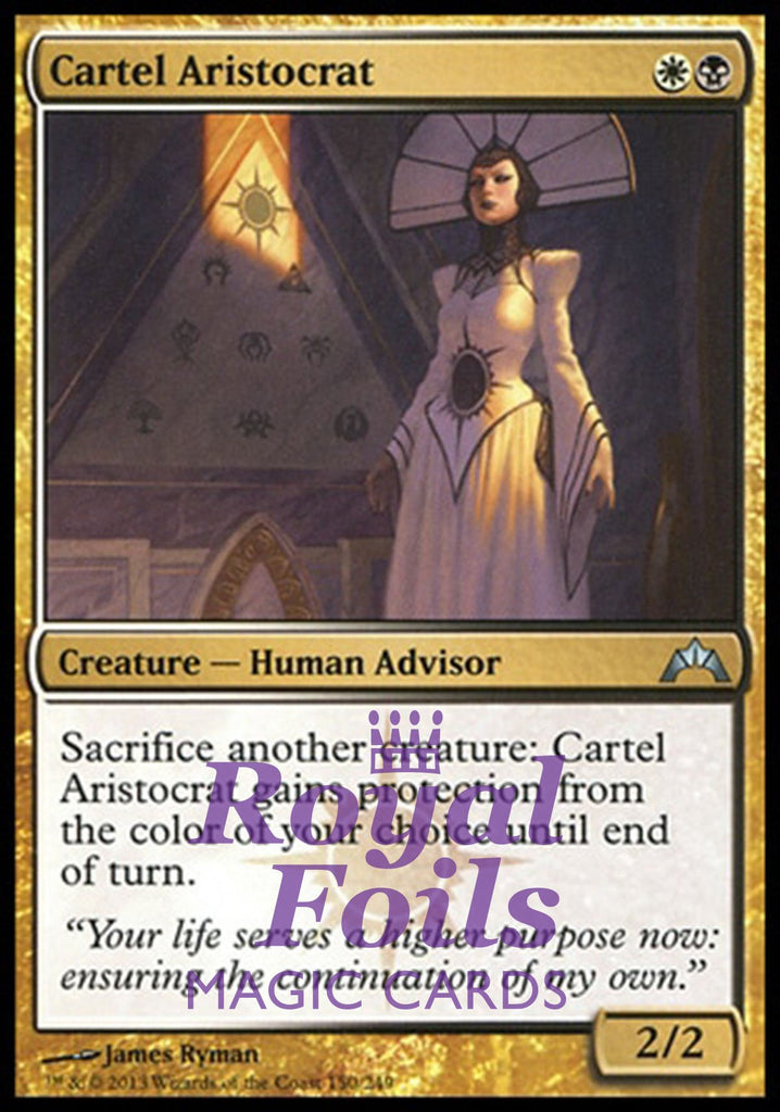 **1x FOIL Cartel Aristocrat** GTC MTG Gatecrash Uncommon MINT white black **1x FOIL Cartel Aristocrat** GTC MTG Gatecrash Uncommon MINT white black