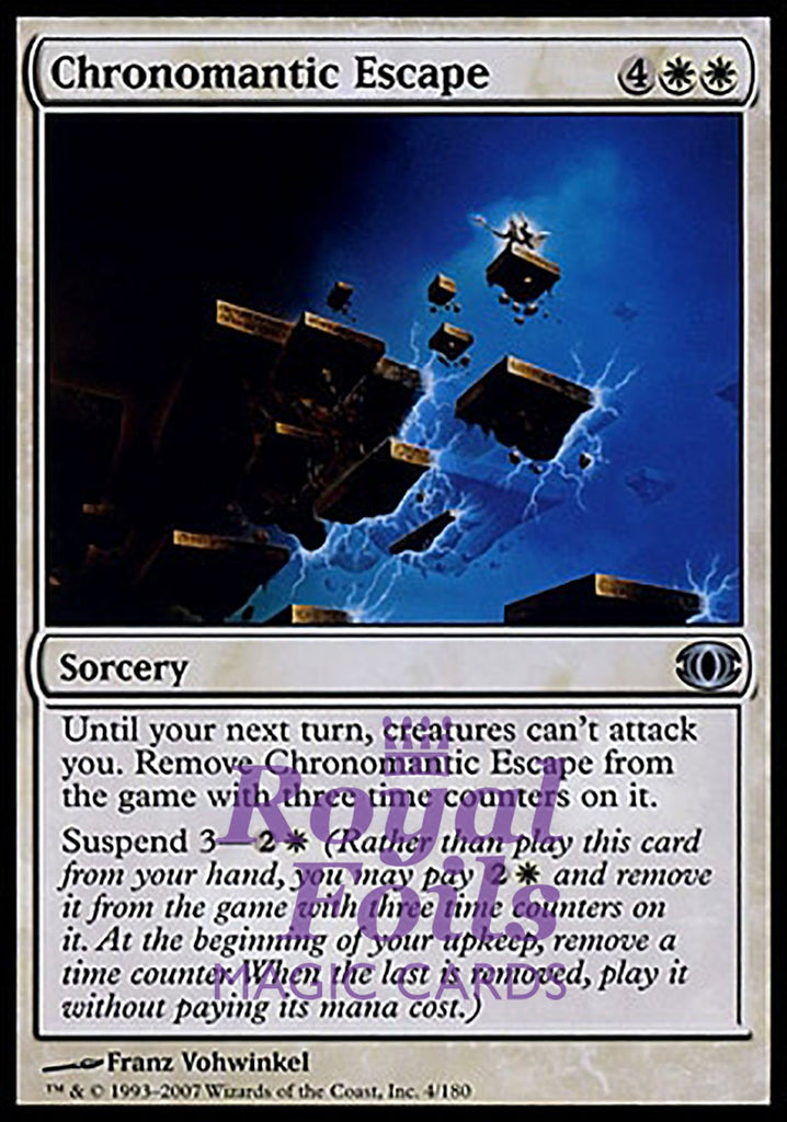 Chronomantic Escape 1x FOIL FUT MTG Future Sight Uncommon NM+ white Chronomantic Escape 1x FOIL FUT MTG Future Sight Uncommon NM+ white