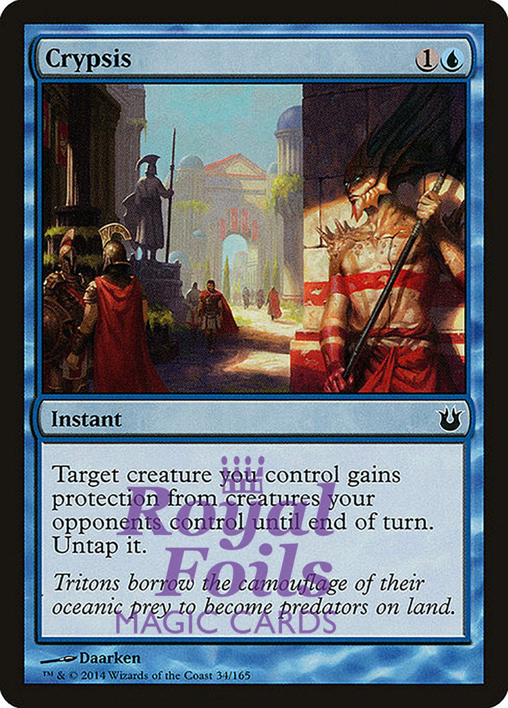 Crypsis 4x FOIL BNG MTG Born of the Gods Common MINT blue Crypsis 4x FOIL BNG MTG Born of the Gods Common MINT blue