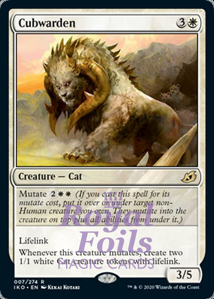 **2x FOIL Cubwarden** IKO MTG Ikoria Rare MIINT white **2x FOIL Cubwarden** IKO MTG Ikoria Rare MIINT white