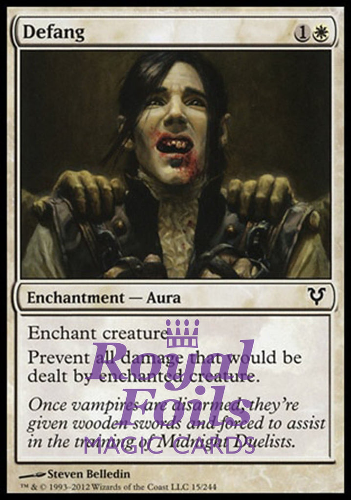 Defang 3x FOIL AVR MTG Avacyn Restored Common MINT white Defang 3x FOIL AVR MTG Avacyn Restored Common MINT white