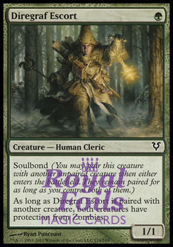 Diregraf Escort 3x FOIL AVR MTG Avacyn Restored Common MINT green Diregraf Escort 3x FOIL AVR MTG Avacyn Restored Common MINT green