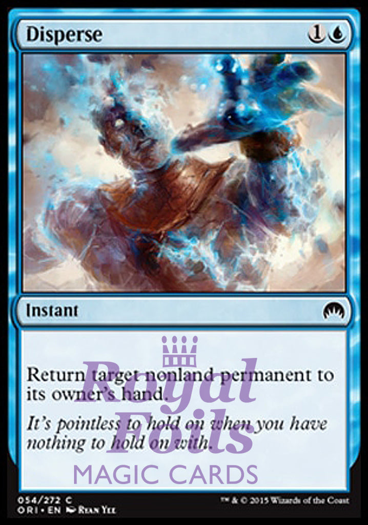 Disperse 4x FOIL ORI MTG Magic Origins Common MINT blue Disperse 4x FOIL ORI MTG Magic Origins Common MINT blue
