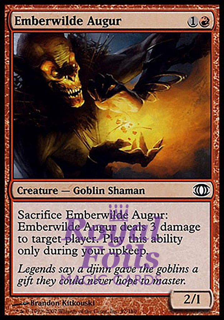 Emberwilde Augur 4x FOIL FUT MTG Future Sight Common NM+ red Emberwilde Augur 4x FOIL FUT MTG Future Sight Common NM+ red