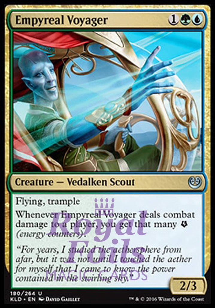 Empyreal Voyager 2x FOIL KLD MTG Kaladesh Uncommon MINT green blue Empyreal Voyager 2x FOIL KLD MTG Kaladesh Uncommon MINT green blue