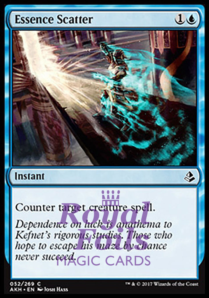 Essence Scatter 2x FOIL AKH MTG Amonkhet Common MINT blue Essence Scatter 2x FOIL AKH MTG Amonkhet Common MINT blue