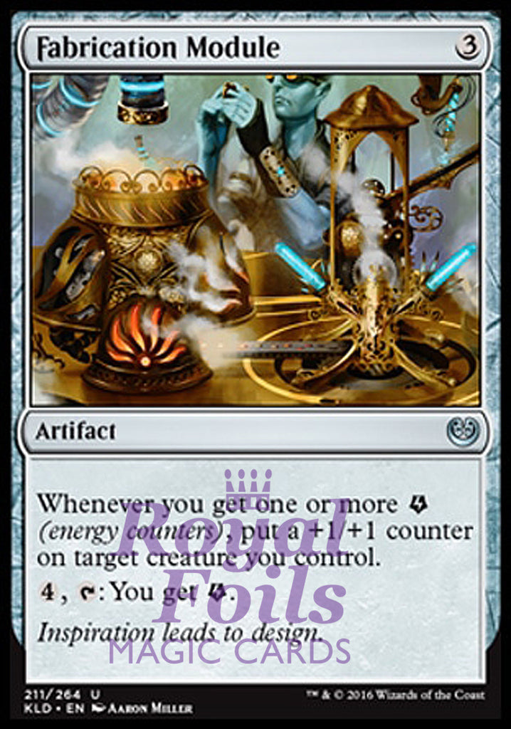 Fabrication Module 1x FOIL KLD MTG Kaladesh Uncommon MINT artifact Fabrication Module 1x FOIL KLD MTG Kaladesh Uncommon MINT artifact