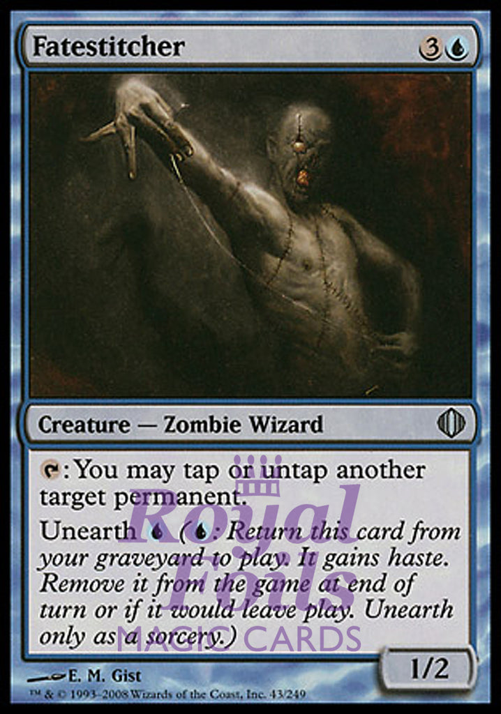 **1x FOIL Fatestitcher** ALA MTG Shards of Alara Uncommon MINT blue **1x FOIL Fatestitcher** ALA MTG Shards of Alara Uncommon MINT blue