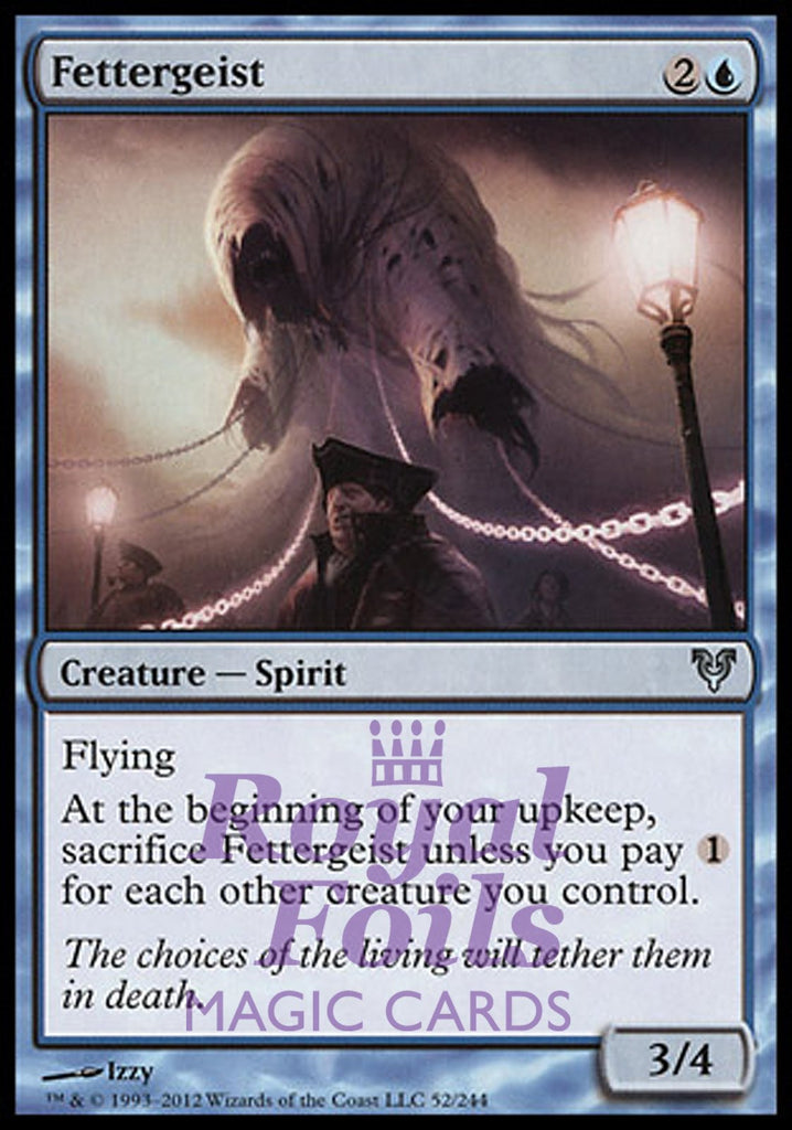 **3x FOIL Fettergeist ** AVR MTG Avacyn Restored Uncommon MINT blue **3x FOIL Fettergeist ** AVR MTG Avacyn Restored Uncommon MINT blue