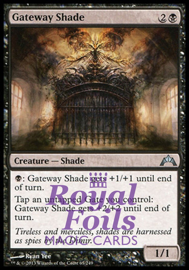 Gateway Shade 2x FOIL GTC MTG Gatecrash Uncommon MINT black Gateway Shade 2x FOIL GTC MTG Gatecrash Uncommon MINT black