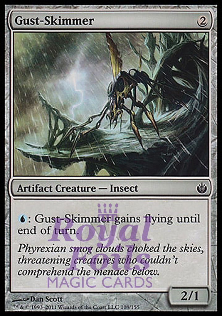 Gust-Skimmer 4x FOIL MBS MTG Mirrodin Besieged Common MINT artifact Gust-Skimmer 4x FOIL MBS MTG Mirrodin Besieged Common MINT artifact