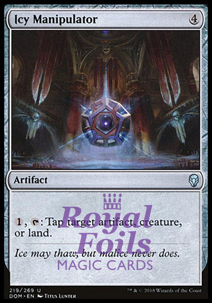 Icy Manipulator 2x FOIL DOM MTG Dominaria Uncommon MINT artifact Icy Manipulator 2x FOIL DOM MTG Dominaria Uncommon MINT artifact