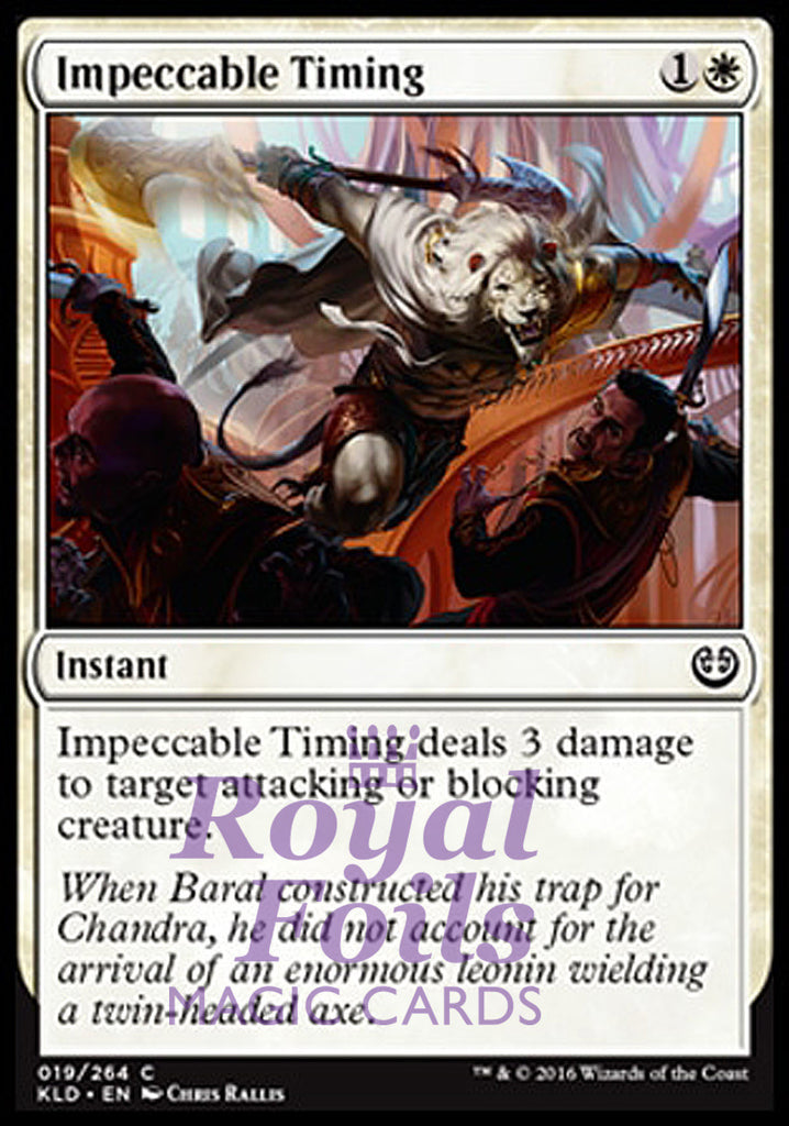 Impeccable Timing 4x FOIL KLD MTG Kaladesh Common NM+ white Impeccable Timing 4x FOIL KLD MTG Kaladesh Common NM+ white
