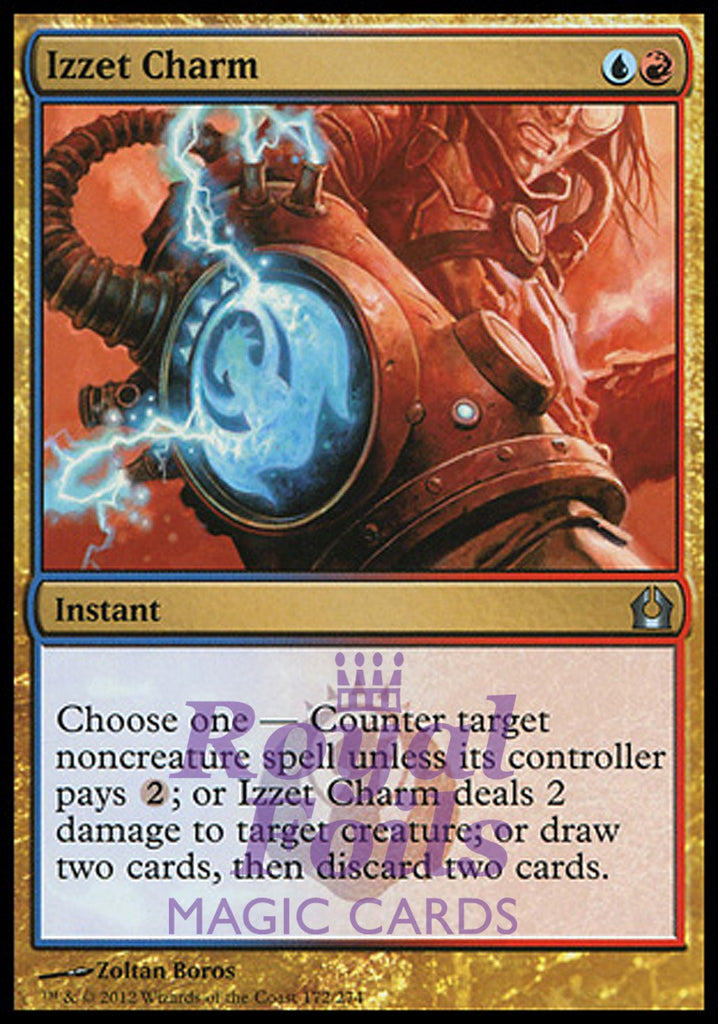 Izzet Charm 1x FOIL RTR MTG Return to Ravnica Uncommon MINT blue red Izzet Charm 1x FOIL RTR MTG Return to Ravnica Uncommon MINT blue red
