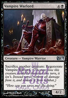 Vampire Warlord 2x FOIL MTG M14 2014 Core Set Uncommon MINT black Vampire Warlord 2x FOIL MTG M14 2014 Core Set Uncommon MINT black