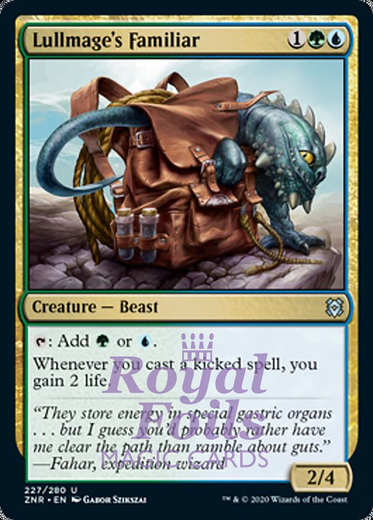 Lullmage's Familiar 4x FOIL ZNR MTG Zendikar Rising Uncommon MINT green blue Lullmage's Familiar 4x FOIL ZNR MTG Zendikar Rising Uncommon MINT green blue