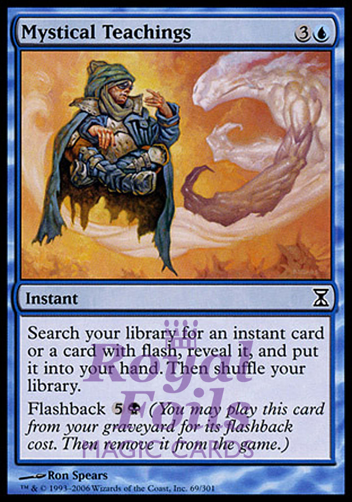 Mystical Teachings 1x FOIL TSP MTG Time Spiral Common MINT blue Mystical Teachings 1x FOIL TSP MTG Time Spiral Common MINT blue
