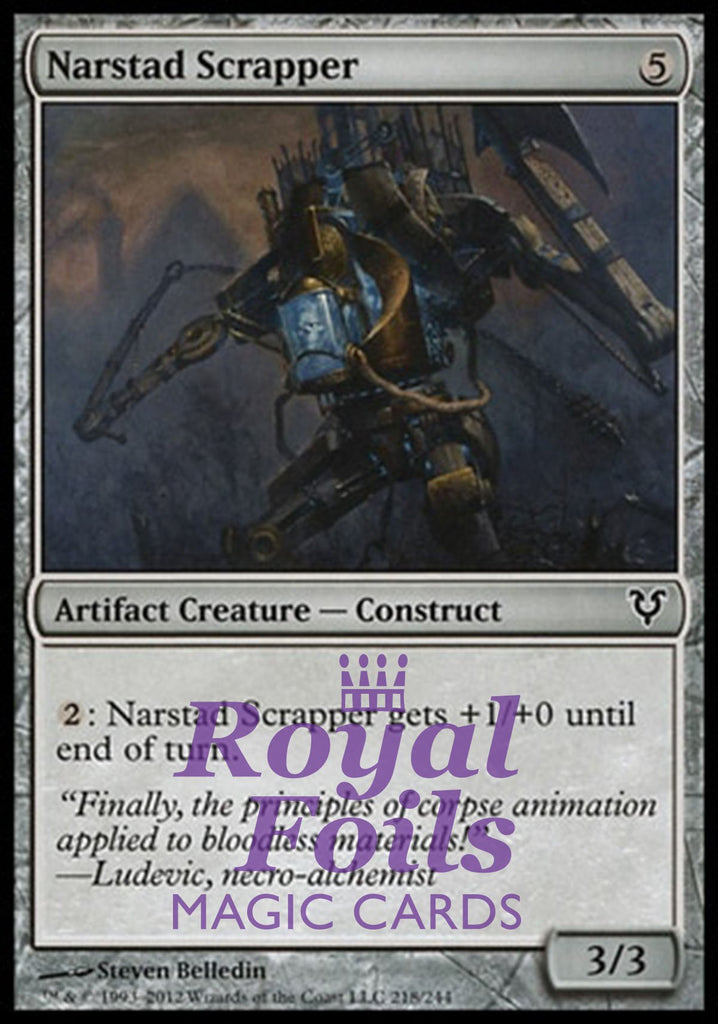 **3x FOIL Narstad Scrapper** AVR MTG Avacyn Restored Common MINT artifact **3x FOIL Narstad Scrapper** AVR MTG Avacyn Restored Common MINT artifact