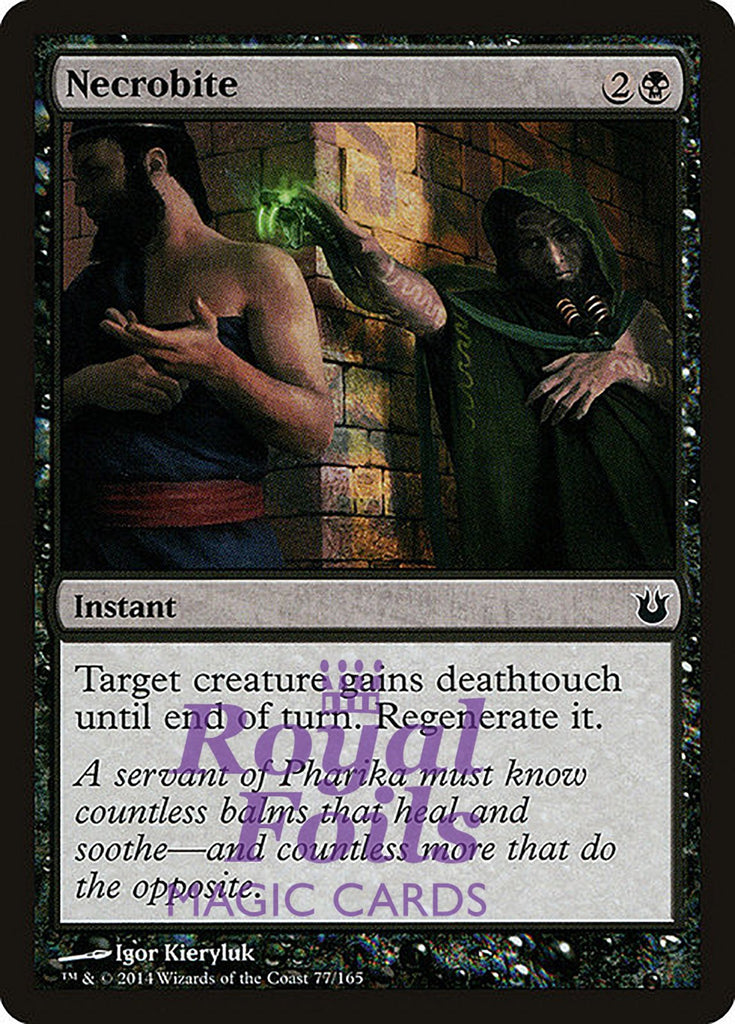 Necrobite 4x FOIL BNG MTG Born of the Gods Common MINT black Necrobite 4x FOIL BNG MTG Born of the Gods Common MINT black