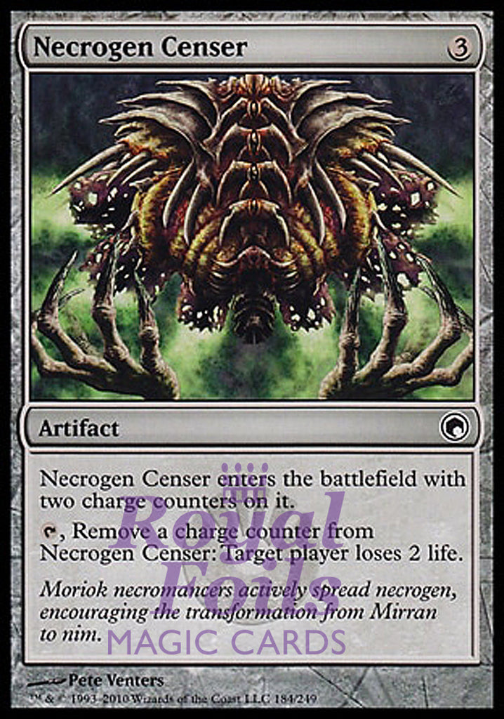 Necrogen Censer 4x FOIL SOM MTG Scars of Mirrodin Common MINT artifact Necrogen Censer 4x FOIL SOM MTG Scars of Mirrodin Common MINT artifact
