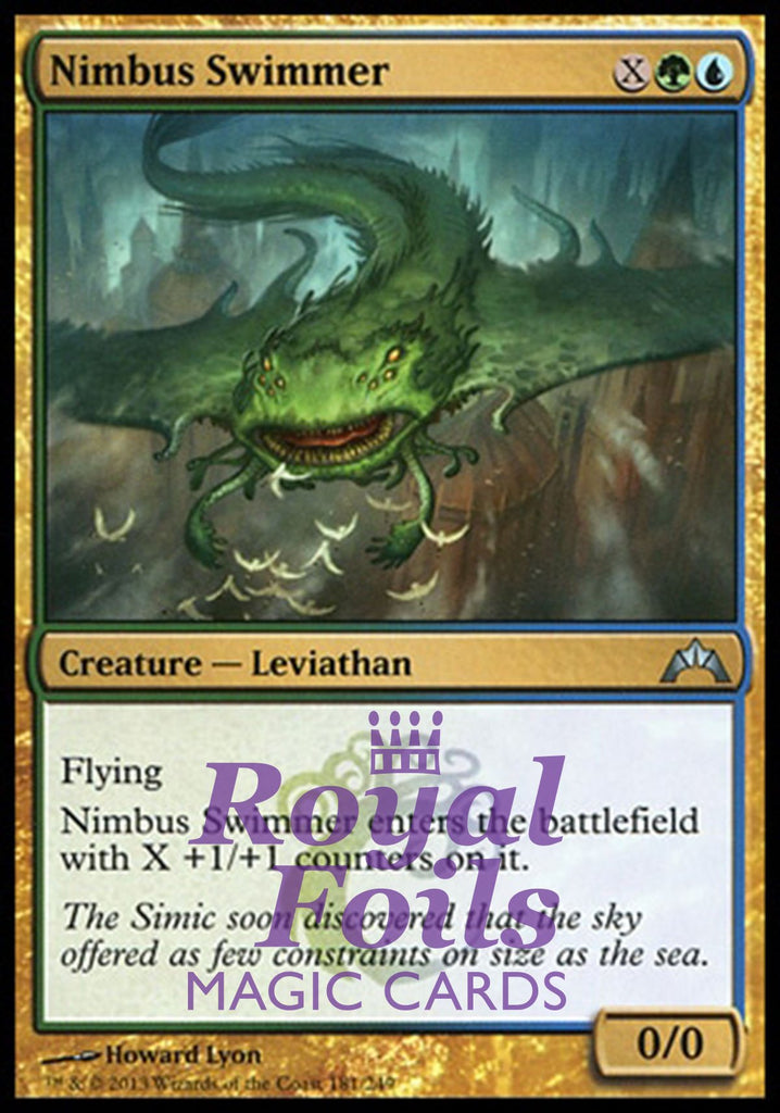 Nimbus Swimmer 2x FOIL GTC MTG Gatecrash Uncommon MINT blue green Nimbus Swimmer 2x FOIL GTC MTG Gatecrash Uncommon MINT blue green
