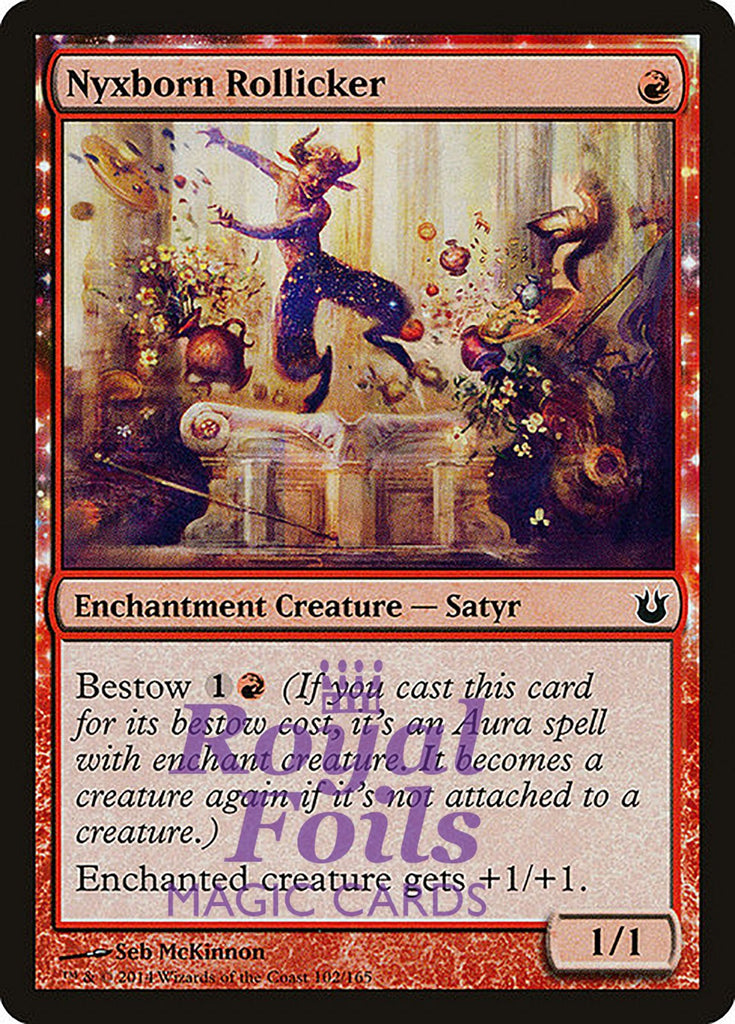Nyxborn Rollicker 4x FOIL BNG MTG Born of the Gods Common MINT red Nyxborn Rollicker 4x FOIL BNG MTG Born of the Gods Common MINT red