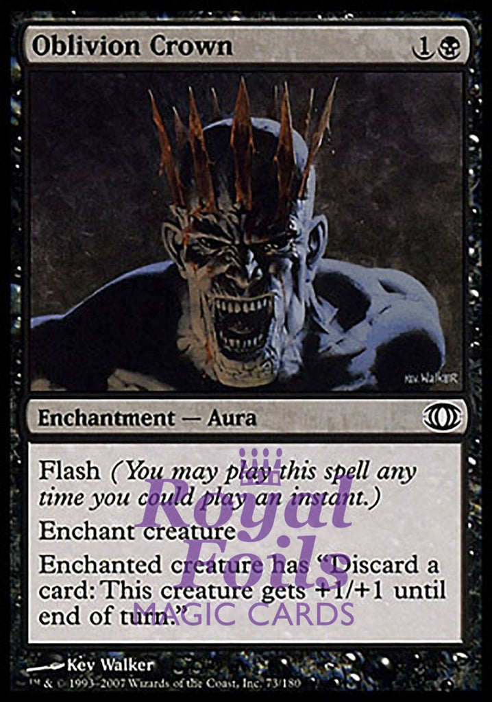 **1x FOIL Oblivion Crown** FUT MTG Future Sight Common NM+ black **1x FOIL Oblivion Crown** FUT MTG Future Sight Common NM+ black