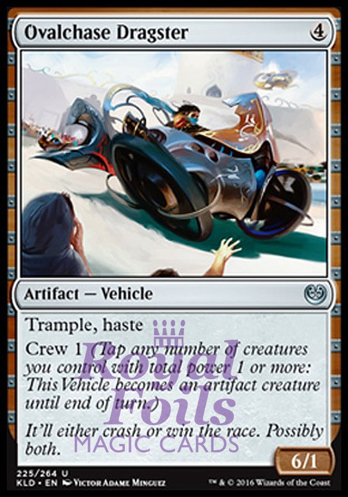 Ovalchase Dragster 2x FOIL KLD MTG Kaladesh Uncommon 1 MINT 1 NM artifact Ovalchase Dragster 2x FOIL KLD MTG Kaladesh Uncommon 1 MINT 1 NM artifact