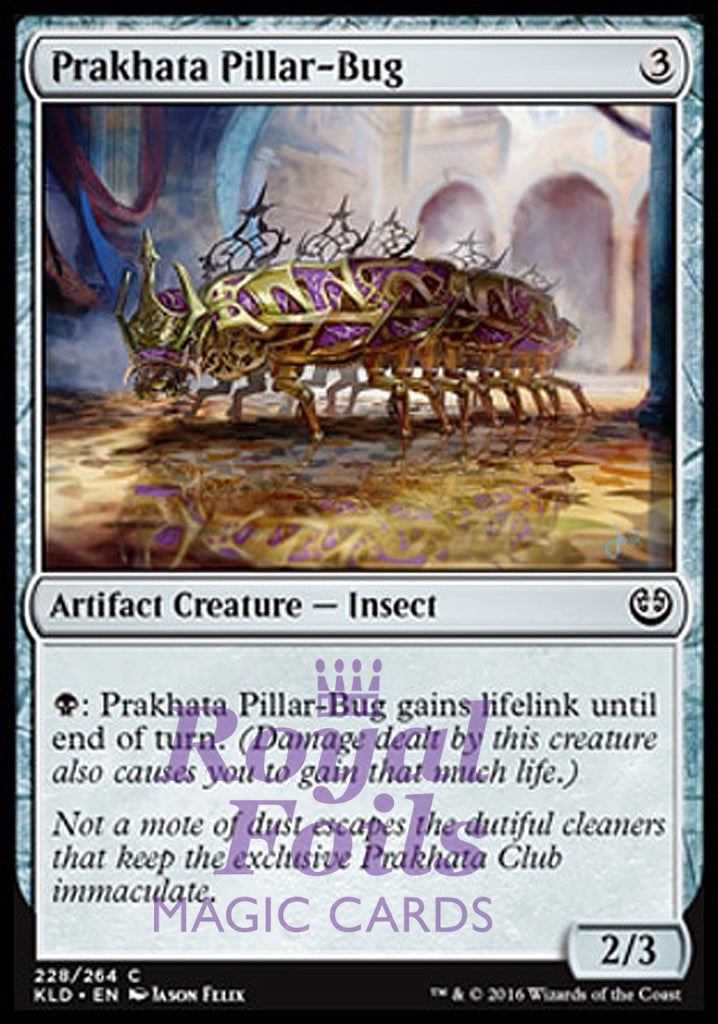 Prakhata Pillar-Bug 4x FOIL KLD MTG Kaladesh Common MINT artifact Prakhata Pillar-Bug 4x FOIL KLD MTG Kaladesh Common MINT artifact